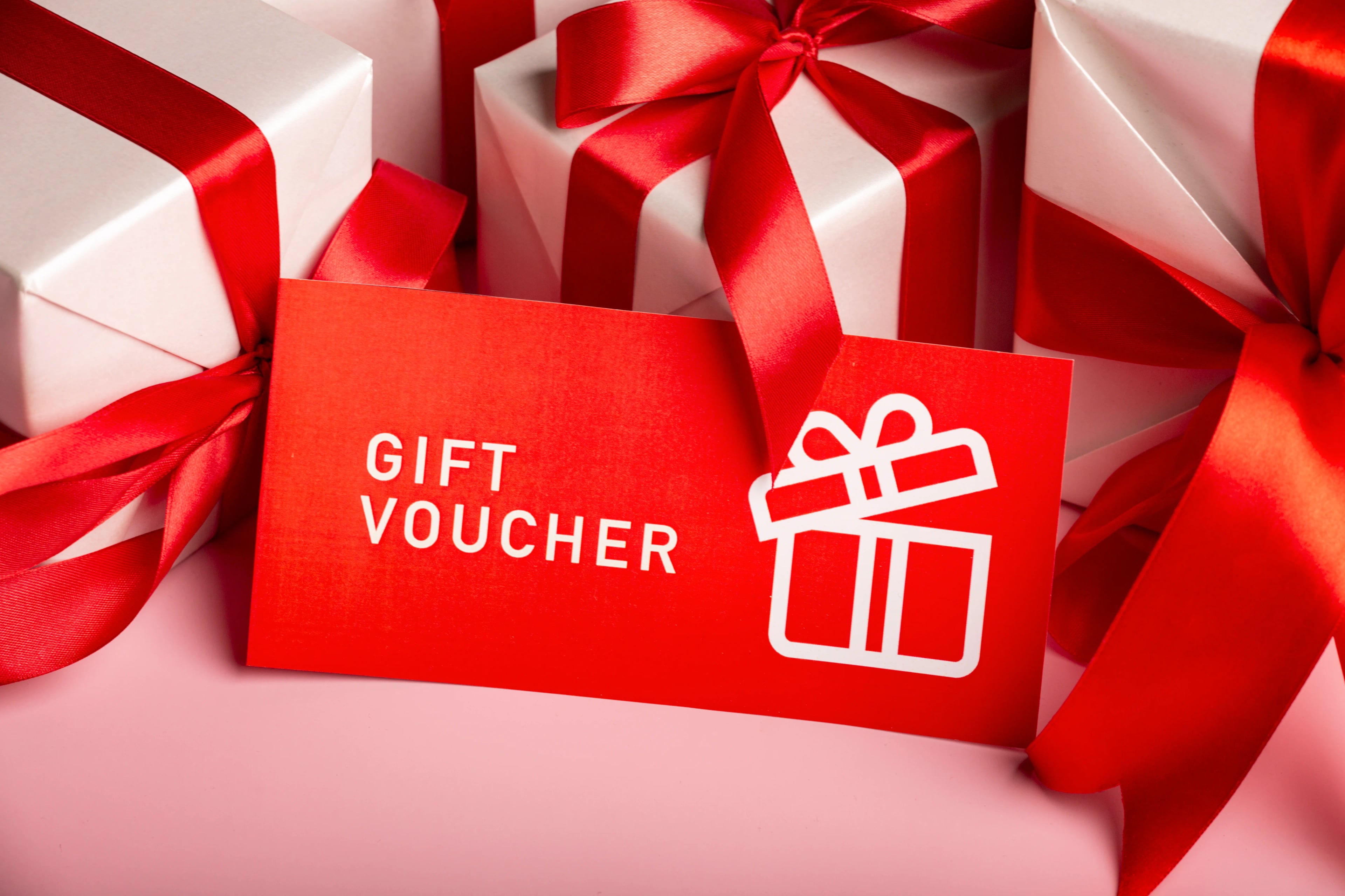 Beautiful gift voucher with decoration 1