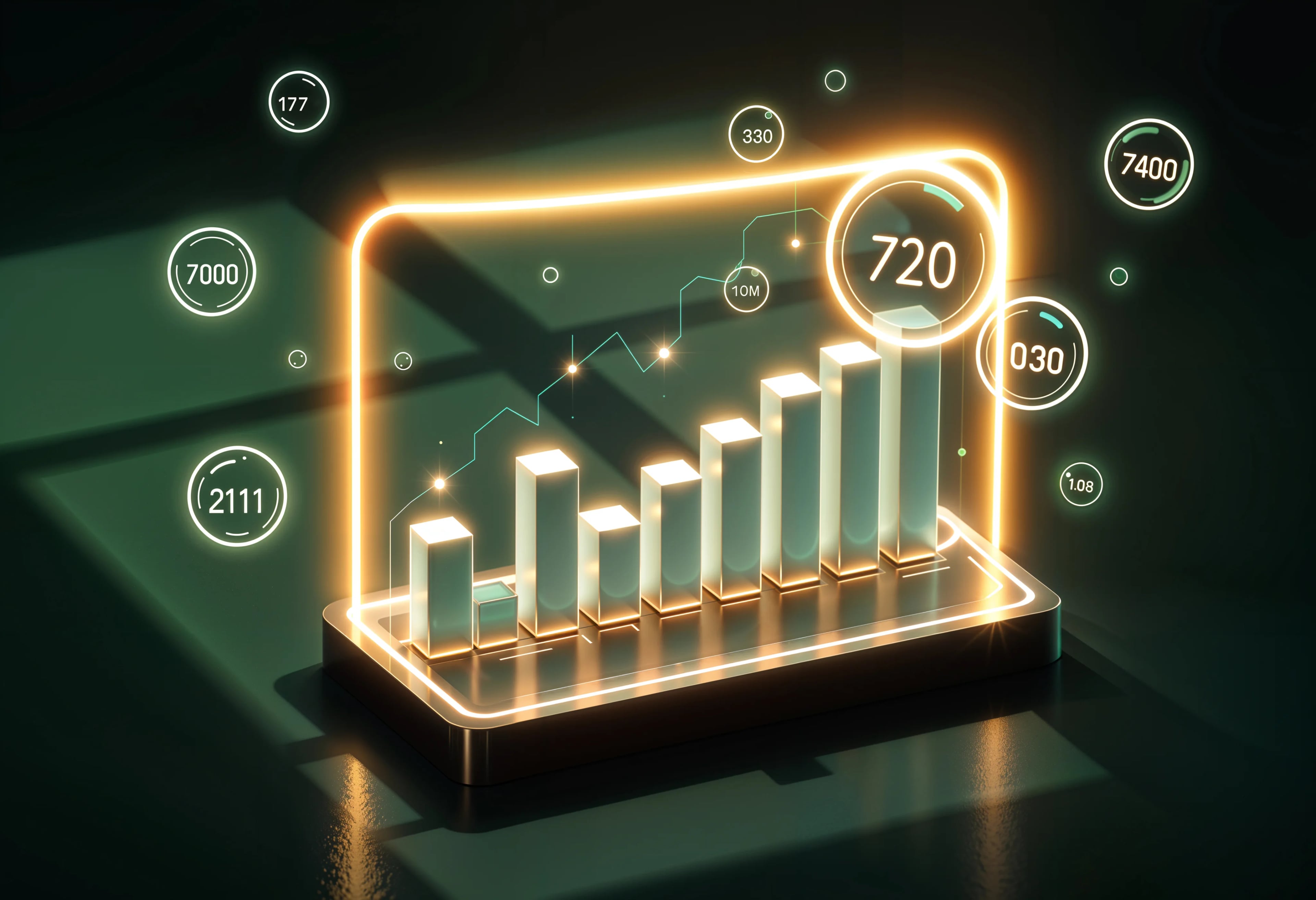 Dynamic data visualization 3d